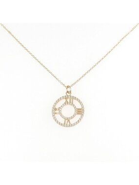 Tiffany & Co Atlas Open Heart Pendant Small Necklace